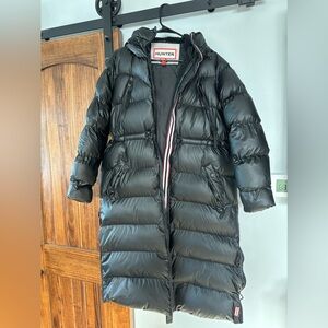 Women's Black Original Long Puffer Coat